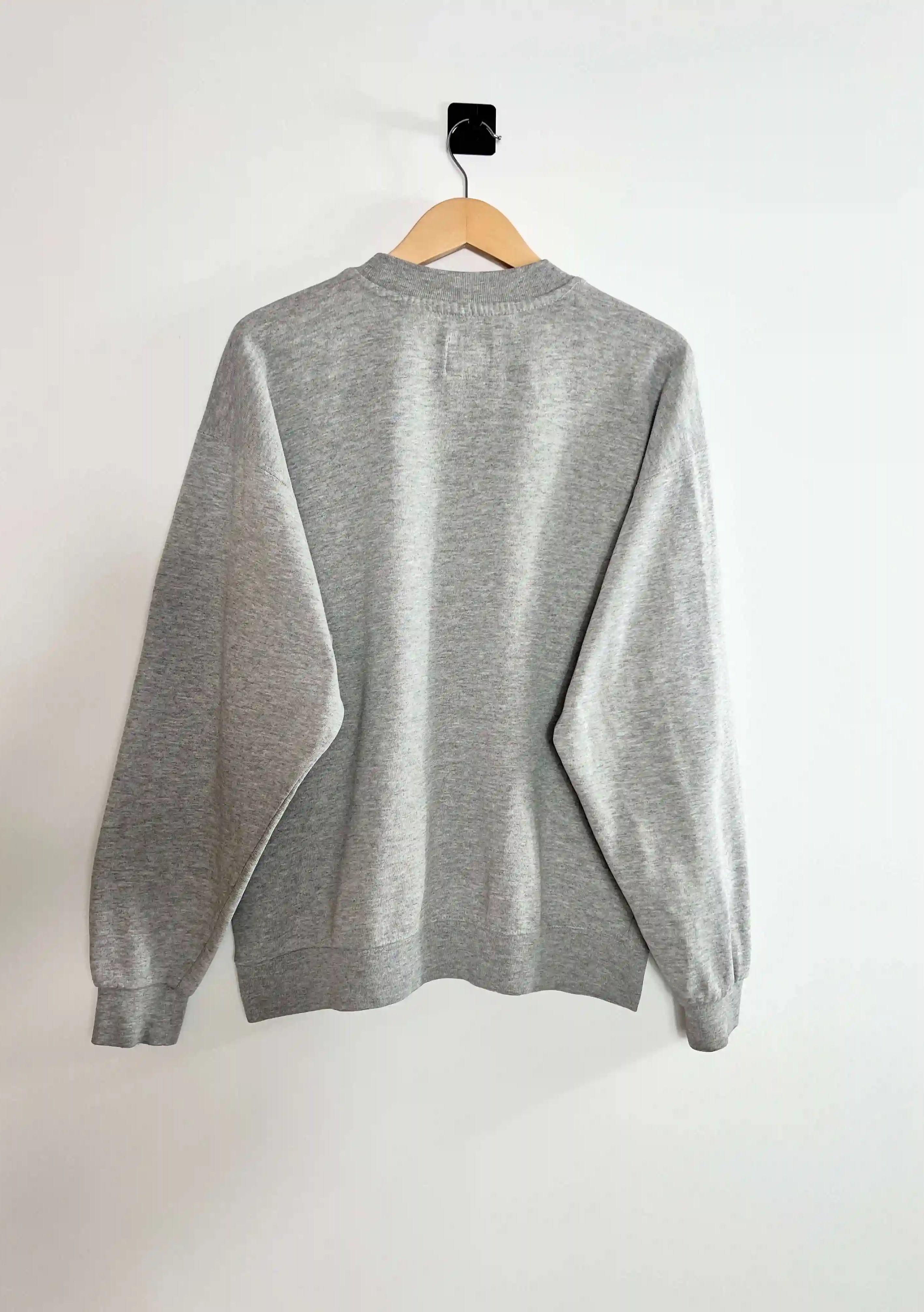 90s Nike Sweater Gris vue de dos