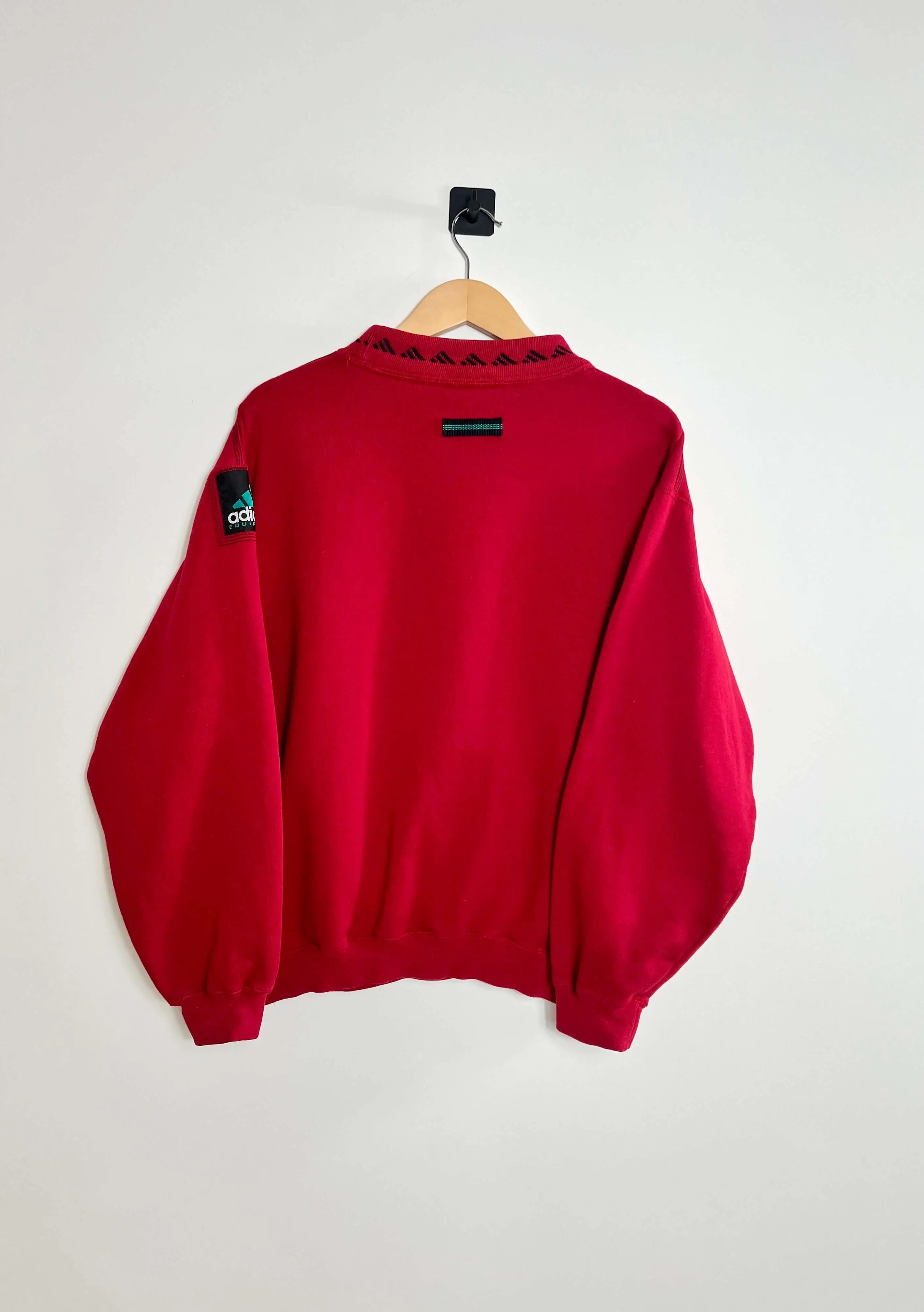 Adidas Equipment Vintage Sweatshirt Rouge vue de dos