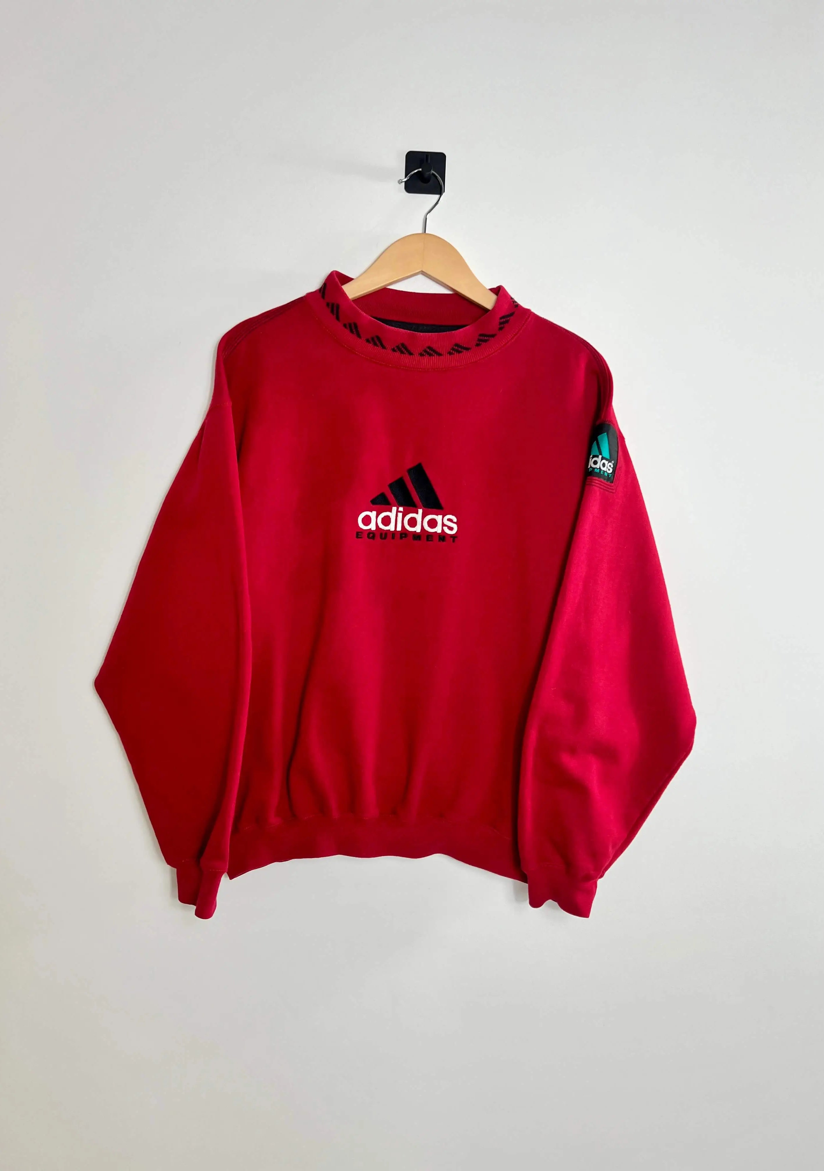 Adidas Equipment Vintage Sweatshirt Rouge vue de face
