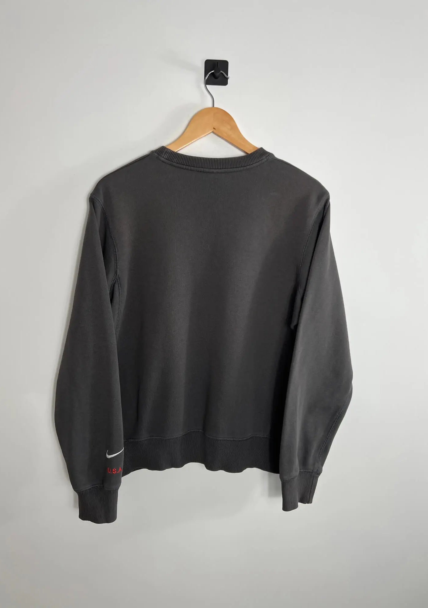 Crewneck Nike Vintage 2000s Noir vue de dos