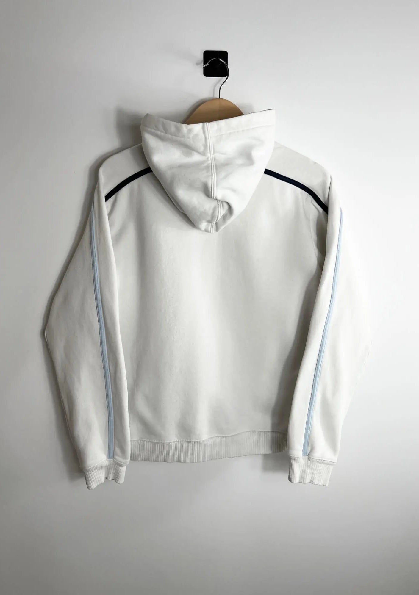 Hoodie Nike Femme Blanc Vintage 2000s vue de dos