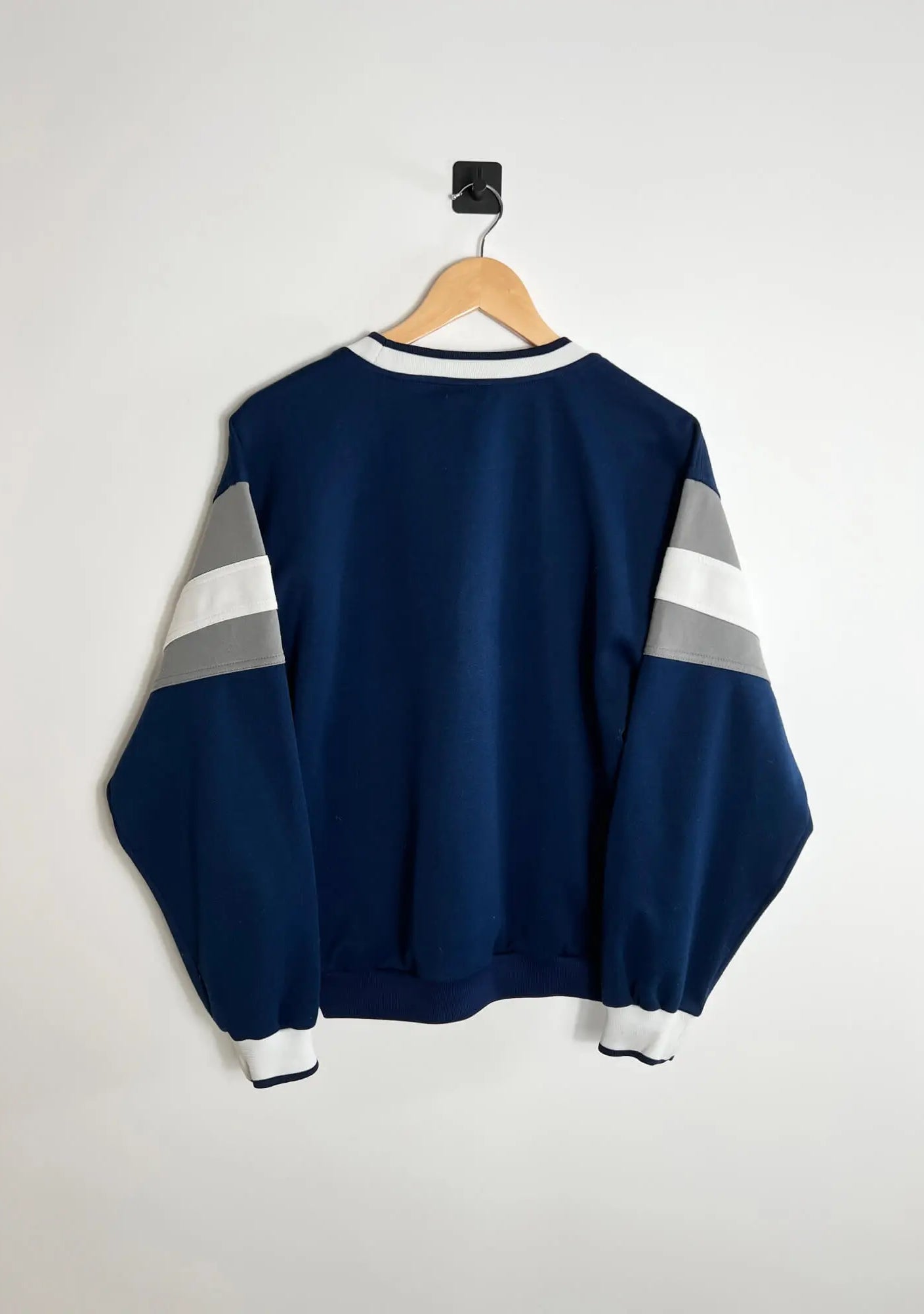 Nike jumpers vintage bleu 90's vue de dos