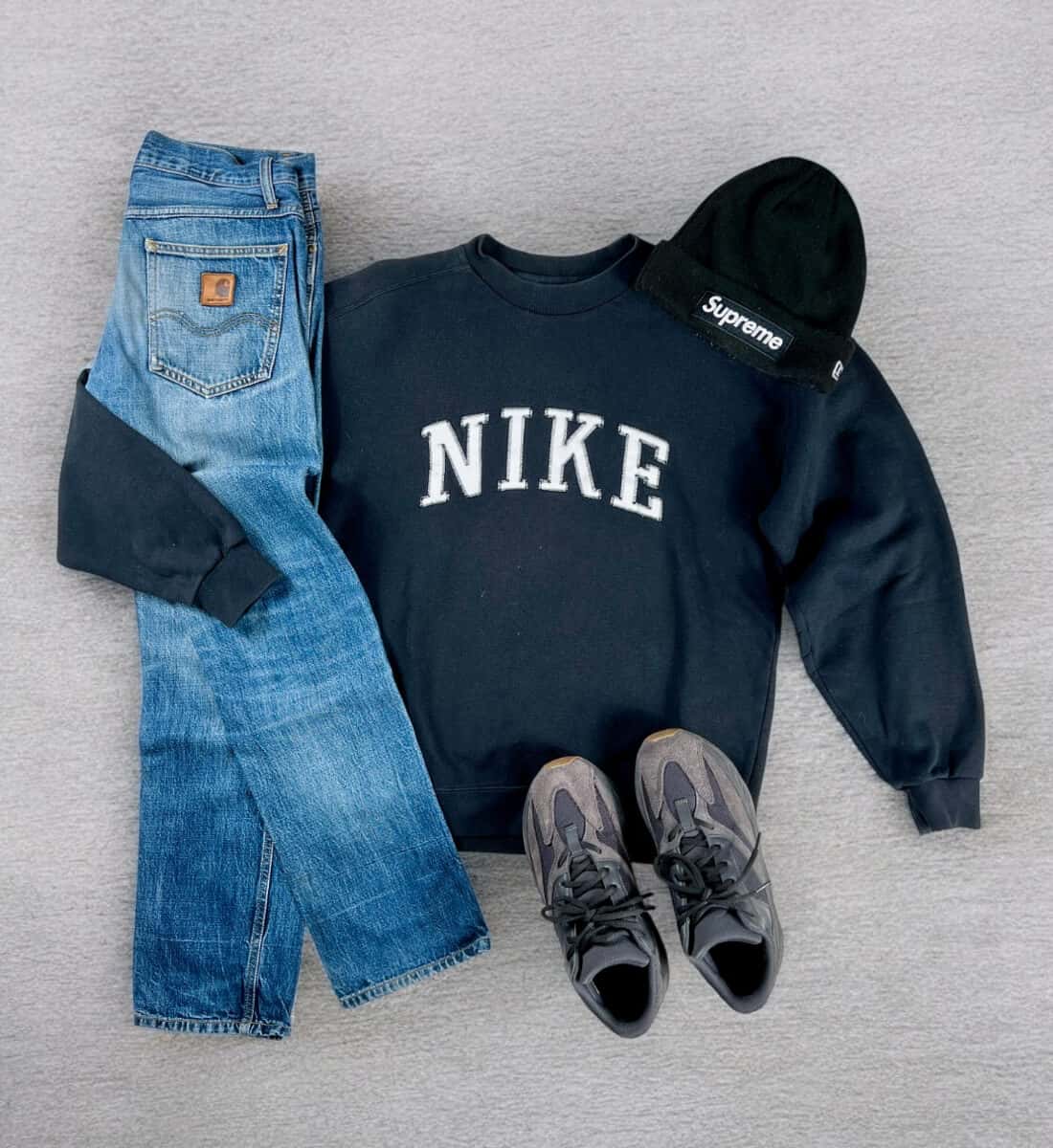 Outfit pull nike vintage 90s