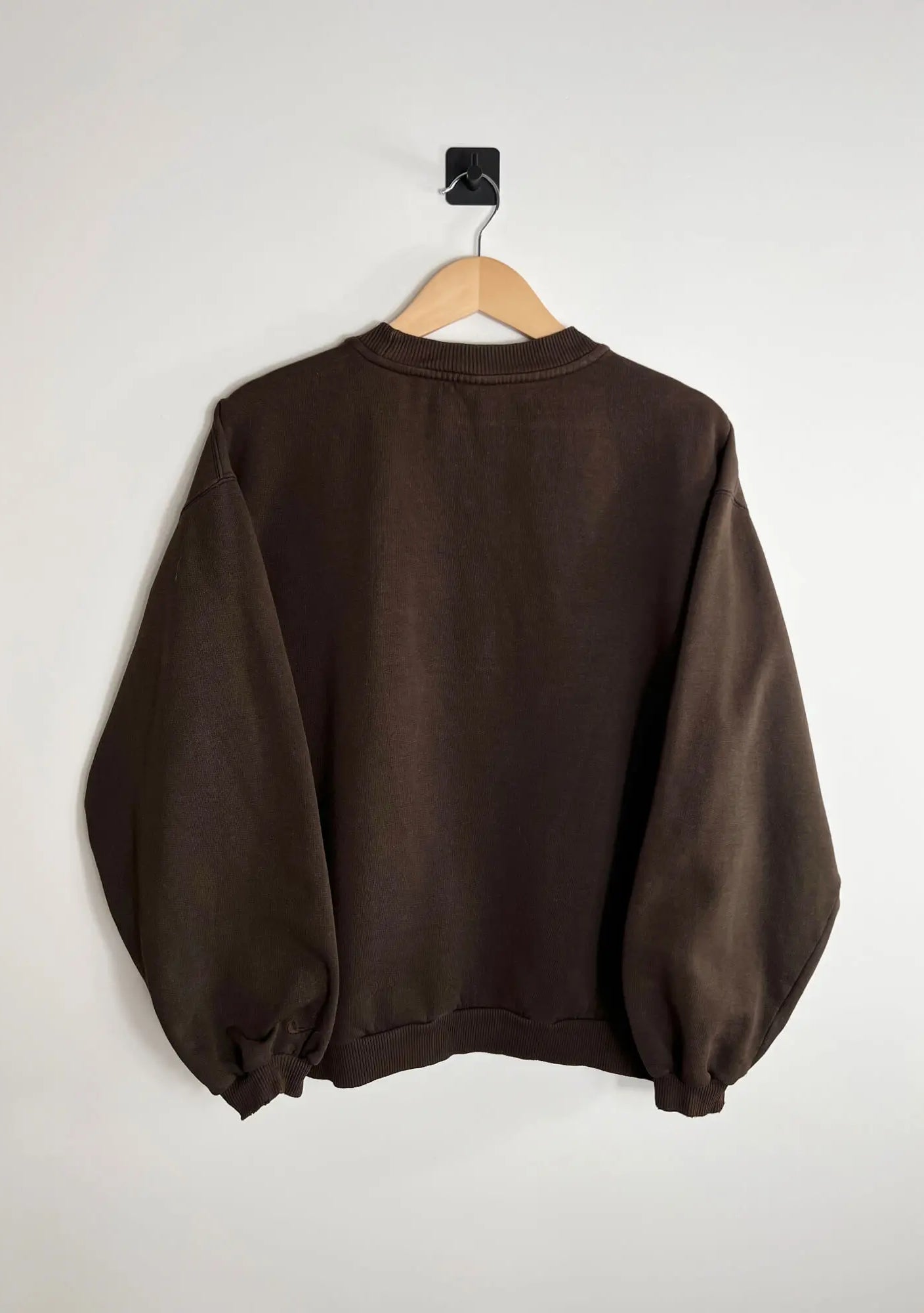 Pull Nike Brodé Marron Oversize vue de dos