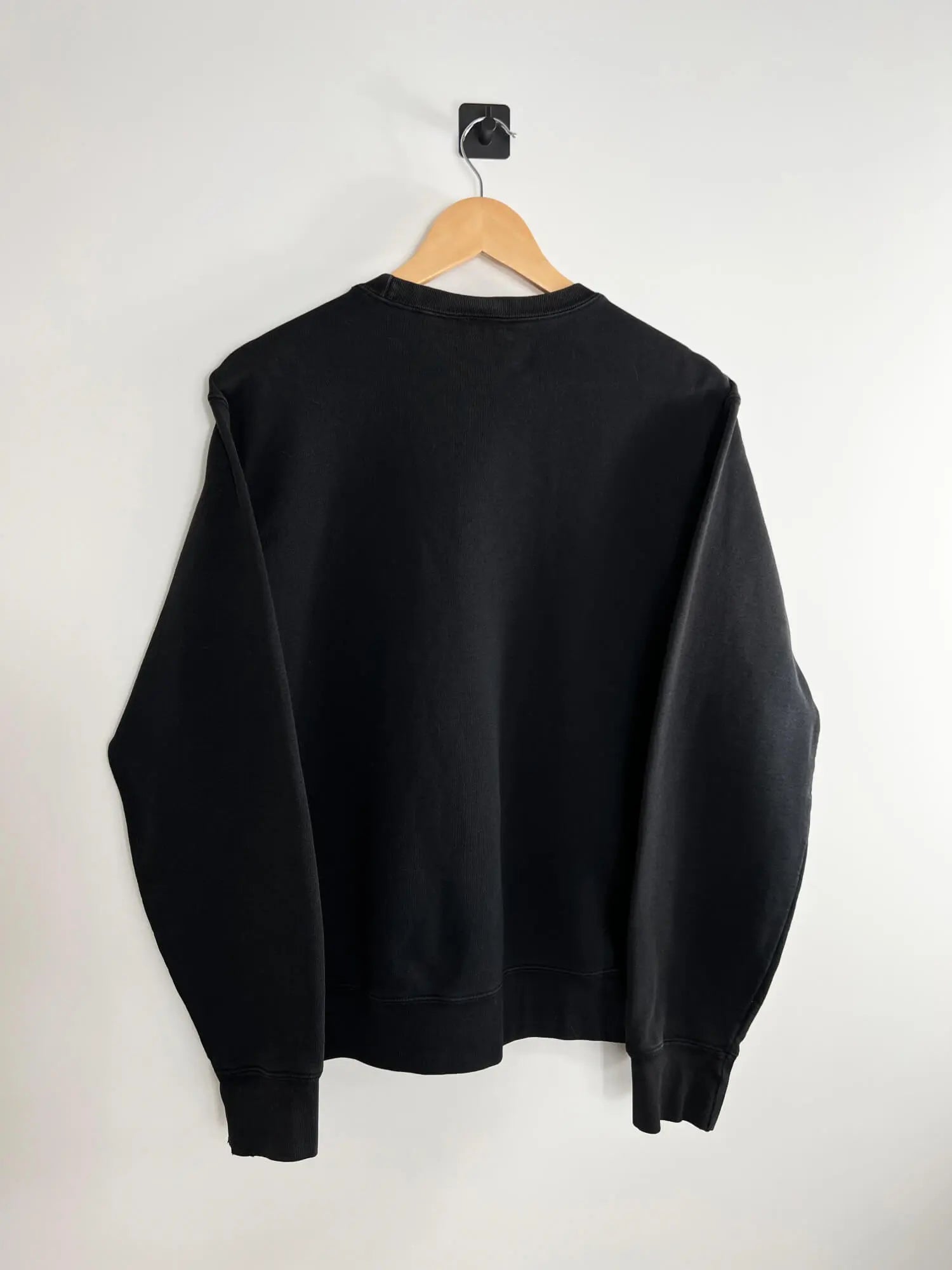 Supreme Underline Crewneck Noir SS20 vue de dos