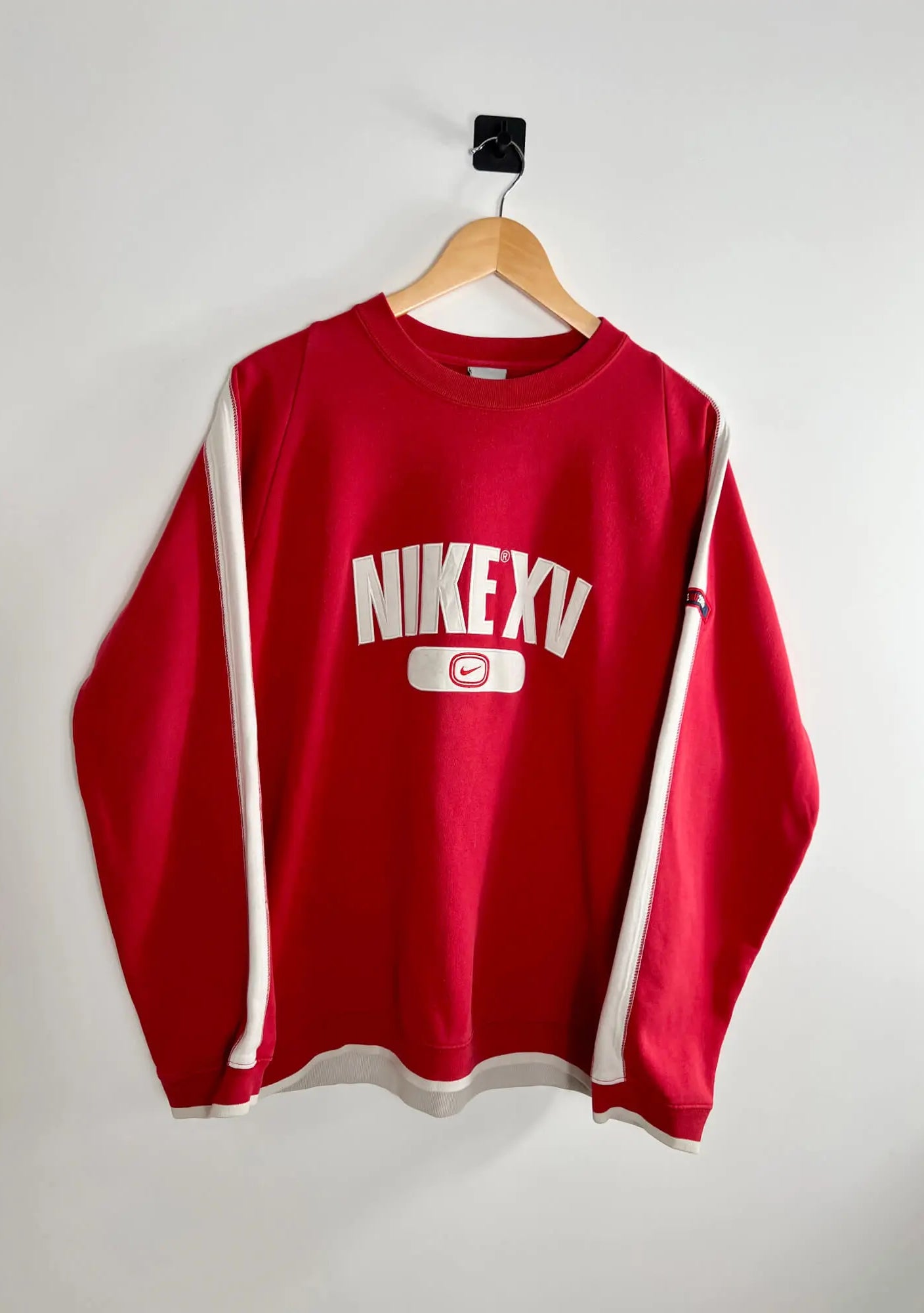 Sweat Nike Rouge 2000s vue de face