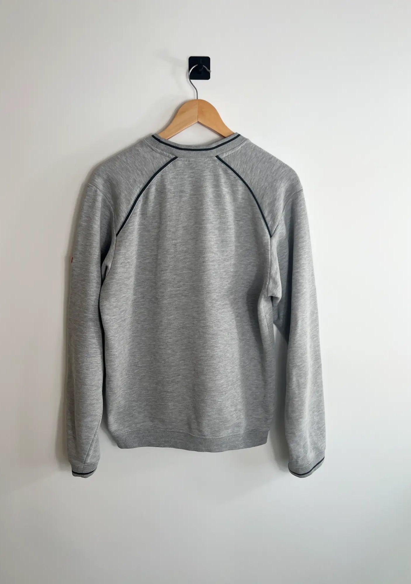 Sweat Nike Vintage 90s Oversize gris vue de dos