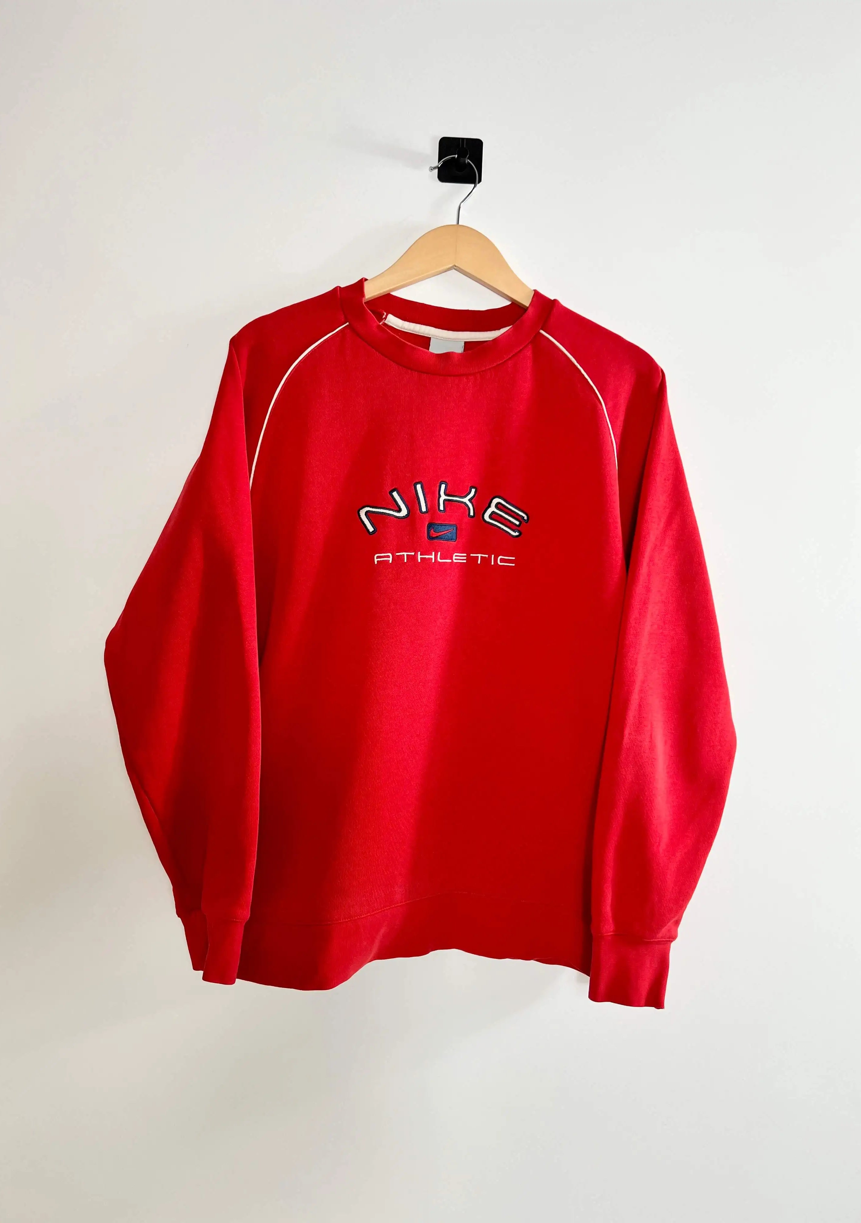 Sweatshirt Nike Vintage 2000 Rouge vue de face