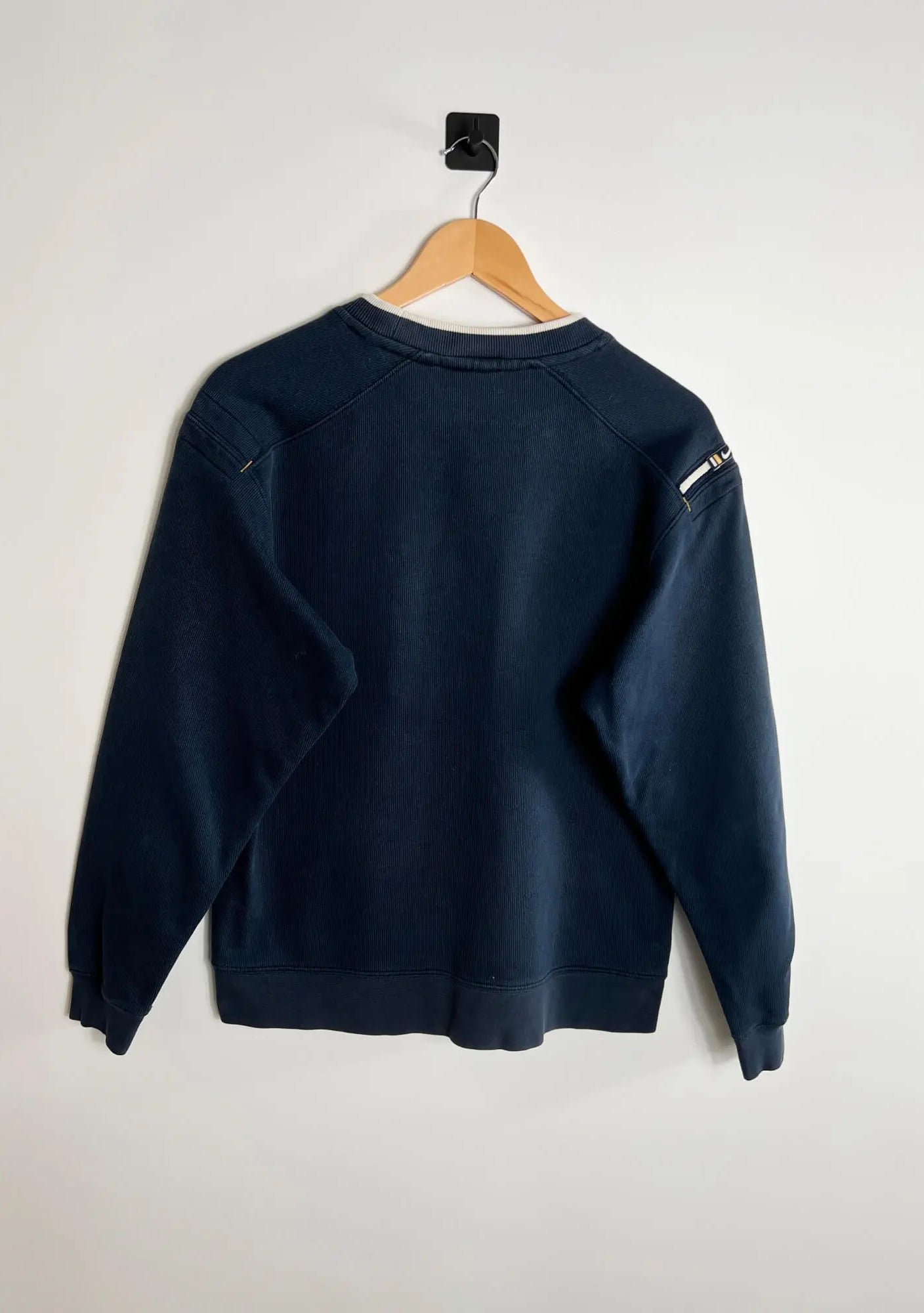 Sweat Nike Vintage 90s Bleu vue de dos