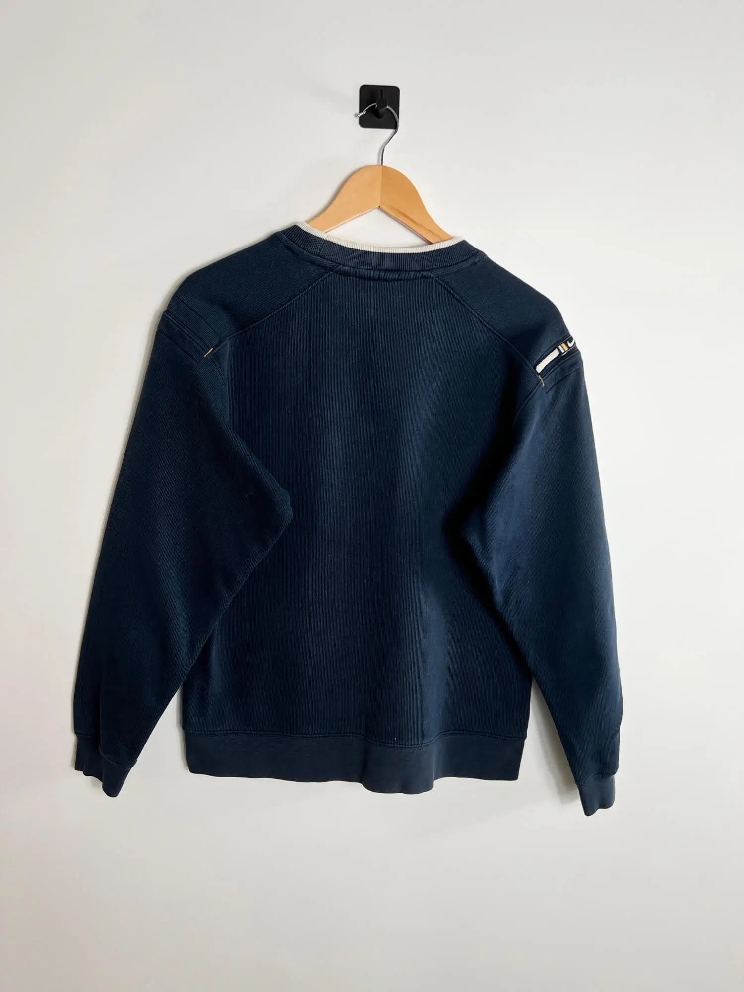 Sweat Nike Vintage 90s Bleu vue de dos