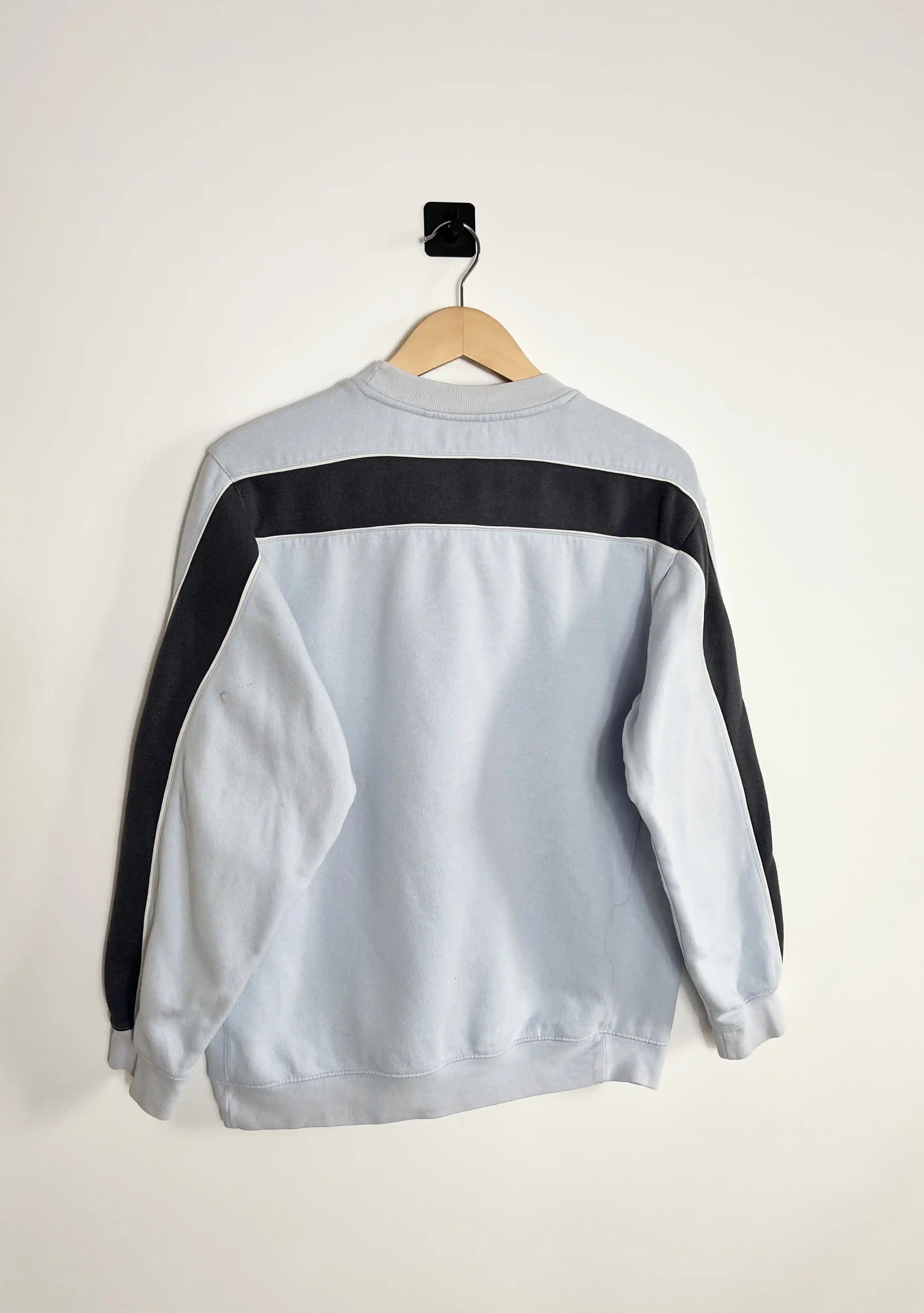 Sweat Nike Vintage Femme Bleu Clair vue de dos