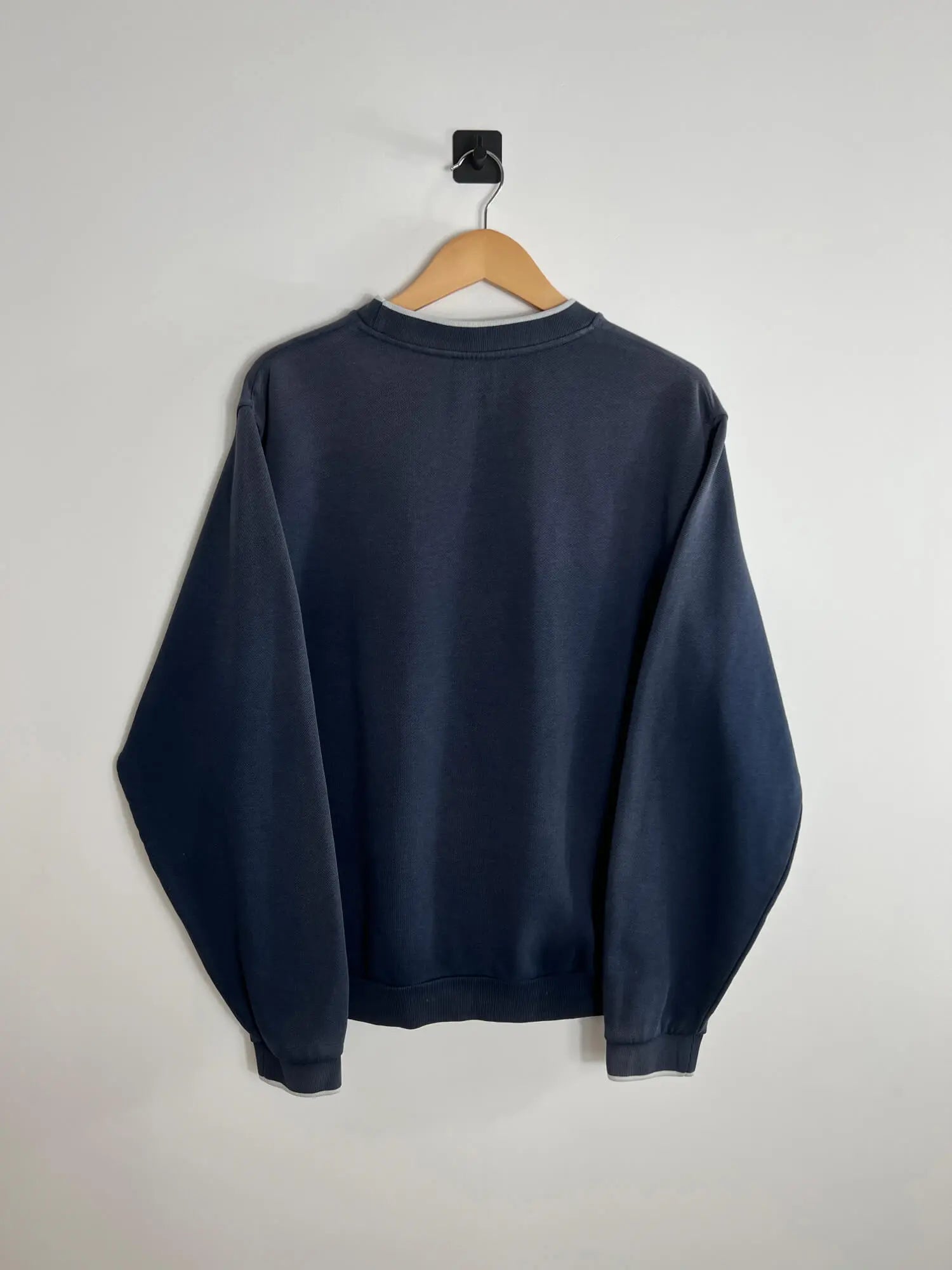 Vintage Jumpers Nike 2000s Bleu Marine vue de dos