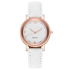 Luminous Quartz Glass Surface Fashion Watch for Women