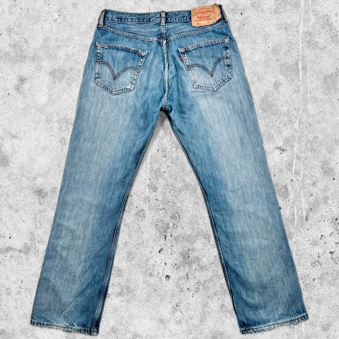 Levi's 501 Vintage Denim Jeans Rework W32 x L32