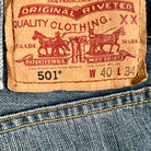 Levi's 501 Vintage Denim Jeans W40 x L34