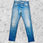 Vintage Levis 501 tamaño W32 x L34 vista frontal