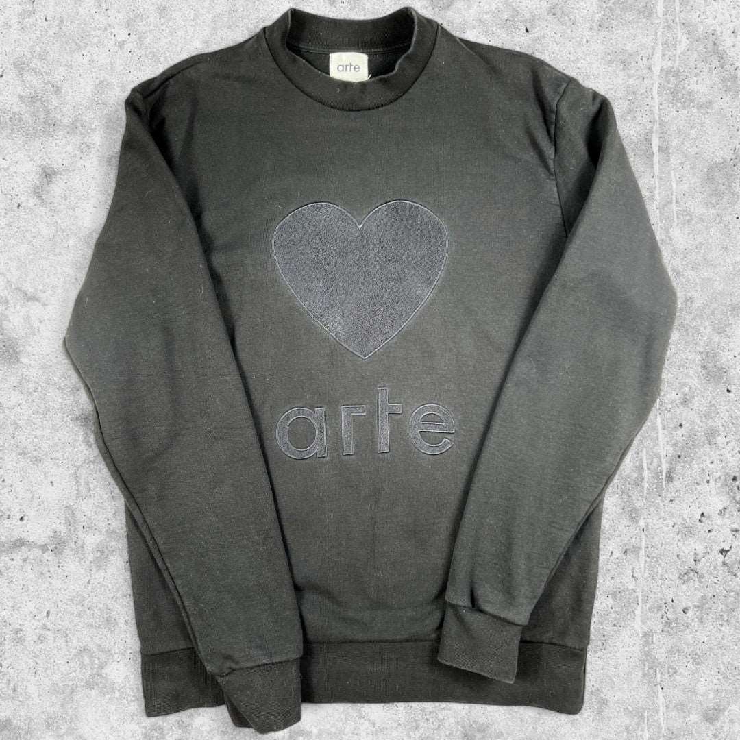 Arte Sweatshirt Big Logo Noir (M)