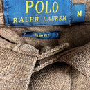 Étiquette du polo Ralph Lauren marron taille M