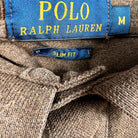 Ralph Lauren brown polo shirt label size M