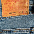 Levi's 501 Vintage Denim Jeans W38 x L32