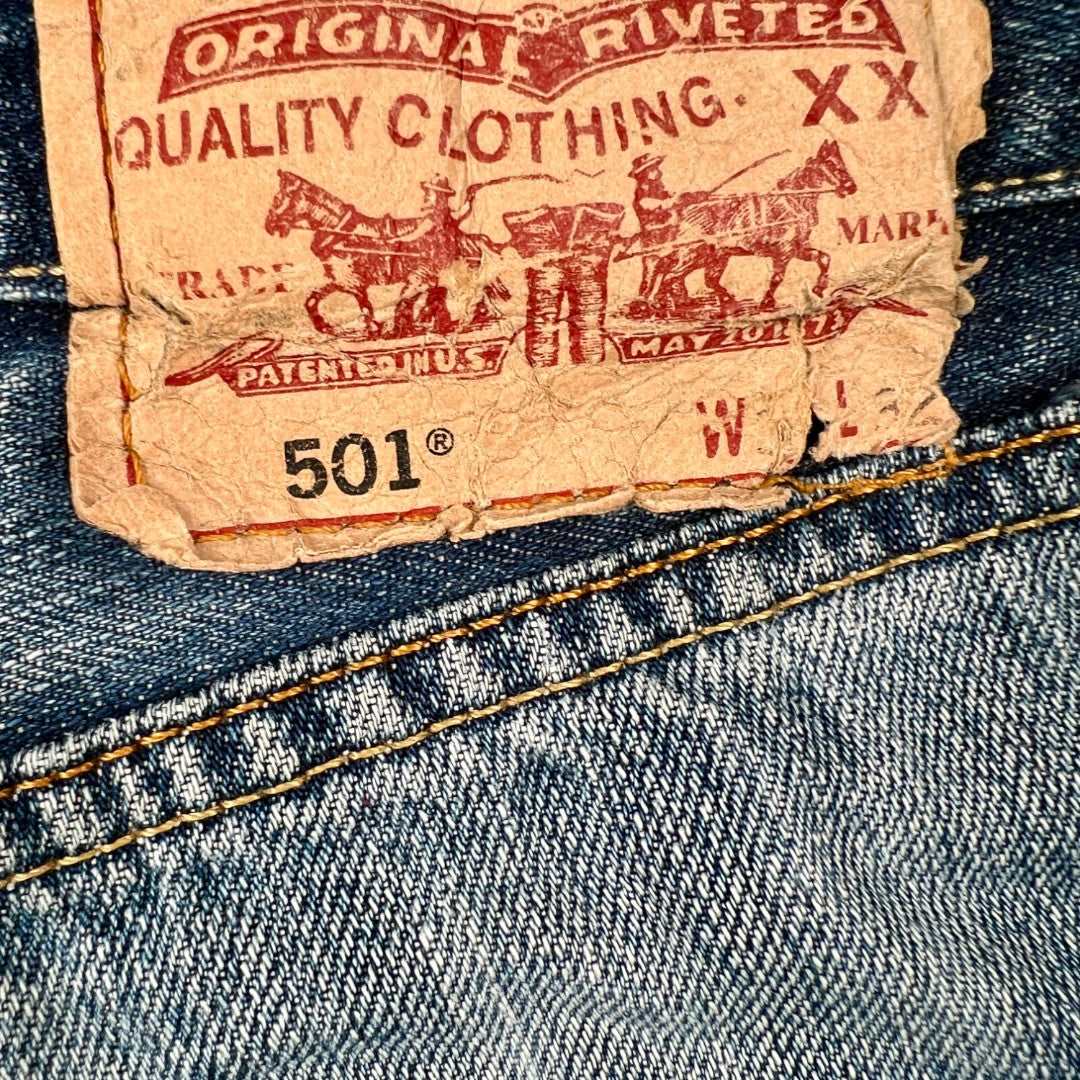 Levi's 501 Vintage Denim Jeans W32 x L34