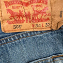 Levi's 501 Vintage Denim Jeans W34 x L32