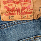 Levi's 501 Vintage Denim Jeans W34 x L32