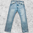 Jeans Levi's 501 Occasion Vintage taille W34 x L32 vue de face