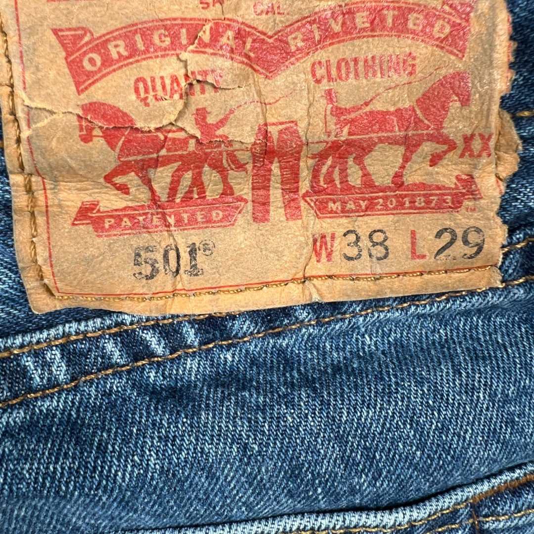 Levi's 501 Vintage Denim Jeans W38 x L29