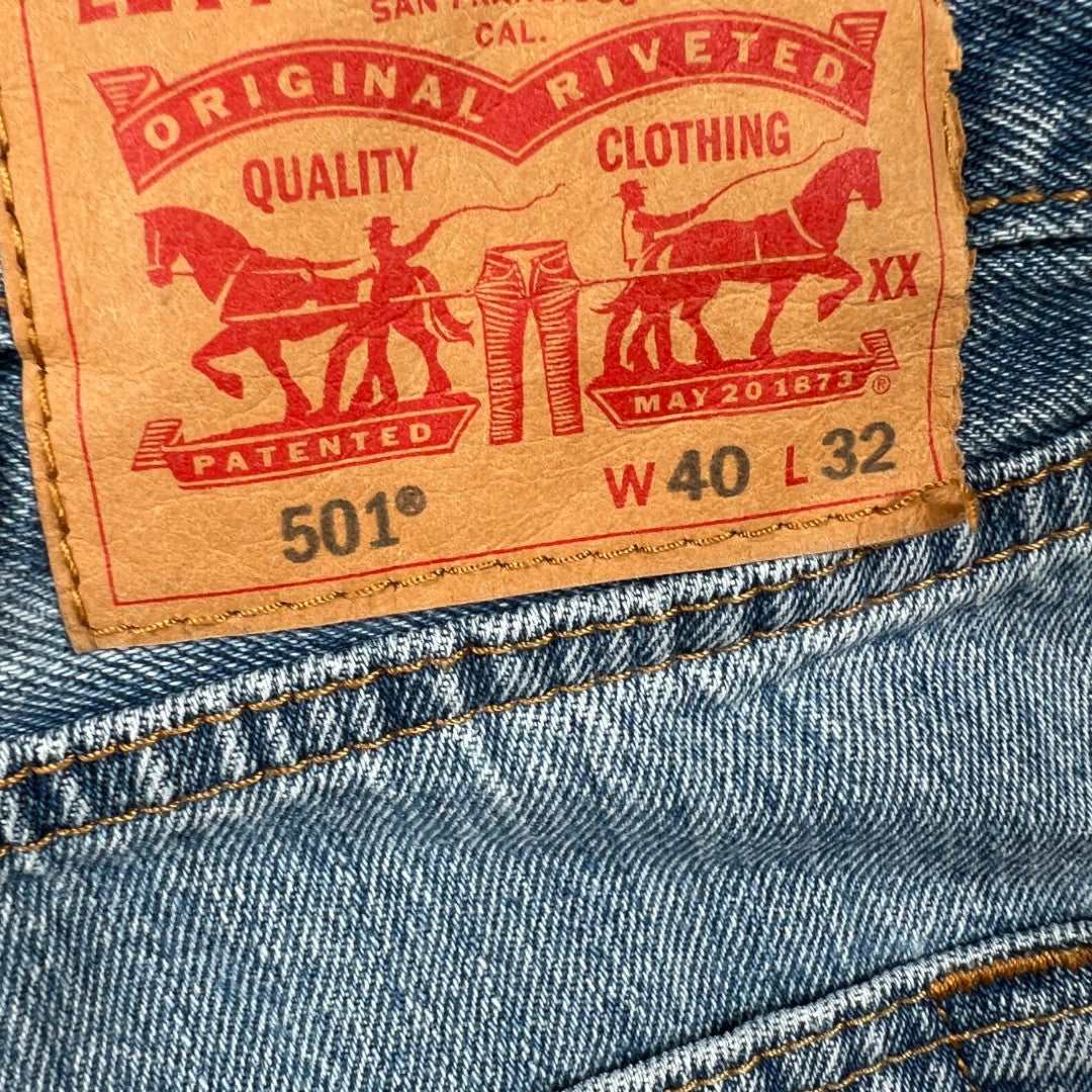 Levi's 501 Vintage Denim Jeans W40 x L32