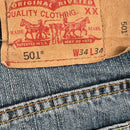 Levi's 501 Vintage Denim Jeans W34 x L34