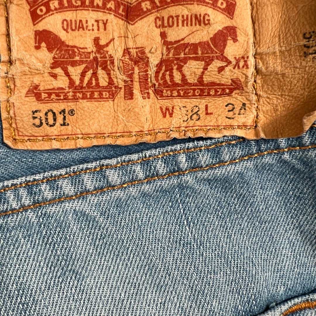 Levi's 501 Vintage Denim Jeans W38 x L34