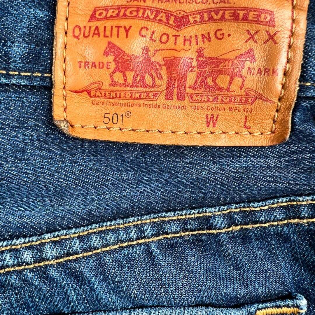 Levi's 501 Vintage Denim Jeans W30 x L32