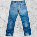 Jeans Carhartt Homme taille W34 x L34 vue de dos