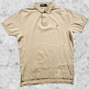 Polo Ralph Lauren beige vue de face