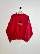 Adidas Equipment Vintage Sweatshirt Rouge vue de face