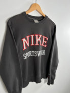 Crewneck Nike Vintage 2000s Noir vue de coter