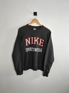 Crewneck Nike Vintage 2000s Noir vue de face