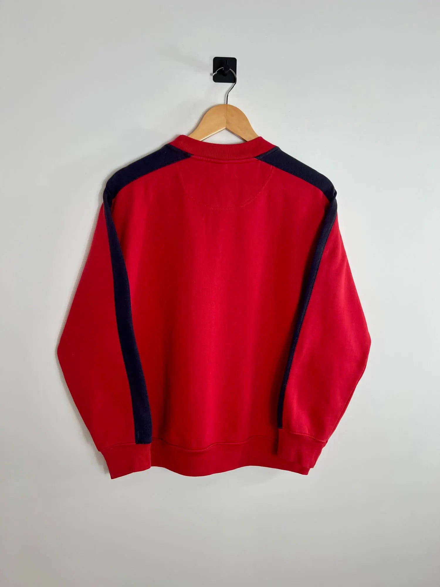 Crewneck Sweatshirt Nike Vintage Red 2000s back view