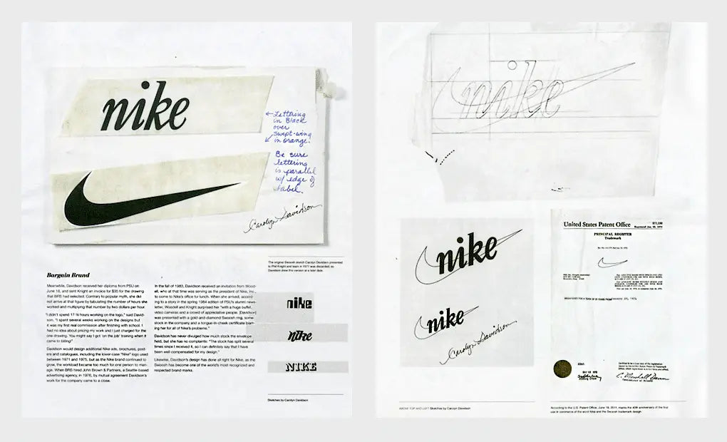 L'histoire du logo Nike