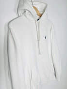 Hoodie ralph Lauren Homme Logo RL Bleu vue du logo