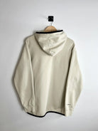 Vintage Nike Cream Hoodie 2000s back view