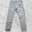 Carhartt Klondike Pant Gris taille W31 x L32 vue de dos