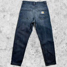 jeans carhartt noir vue de dos