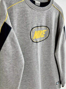 Nike Sweaters Vintage 2000s Gris vue du logo nike brodé