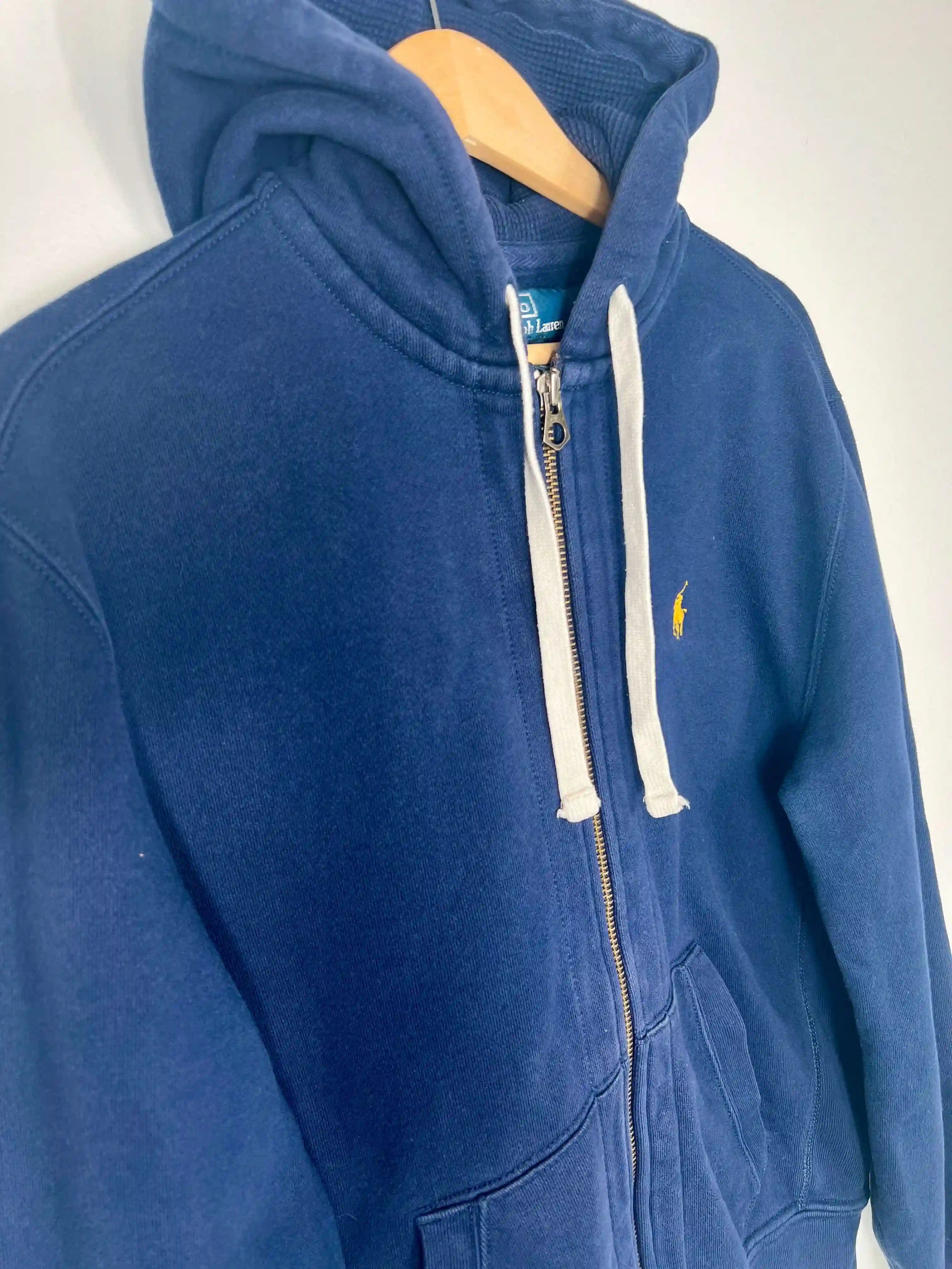 Ralph Lauren Zip Vintage Bleu Marine (M)