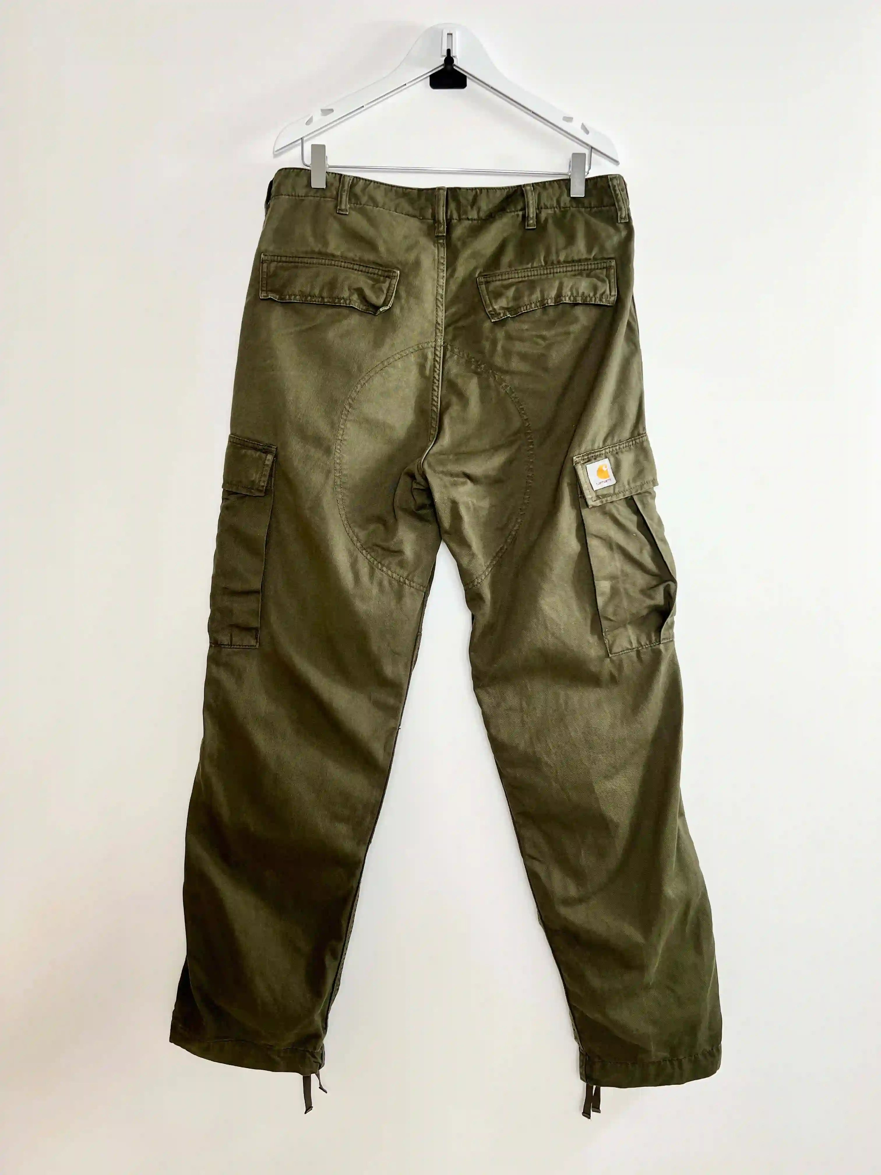 Regular Cargo Pant Carhartt Green vue de dos