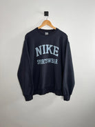 Sweat Nike Bleu Marine Homme Vintage 2000s vue de face