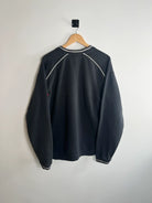 Sweat Nike Vintage 00s noir avec nike brode vue de dos