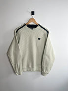 Pull Nike Vintage 00s beige vue de face